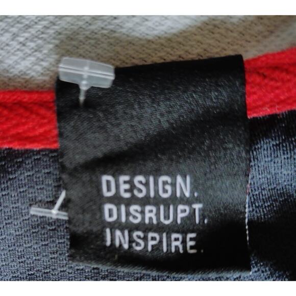 Y2k Oakley Hoodie Sweatshirt M Full Zip Gray Blue Block Letters Red Drawstring - Picture 11 of 16